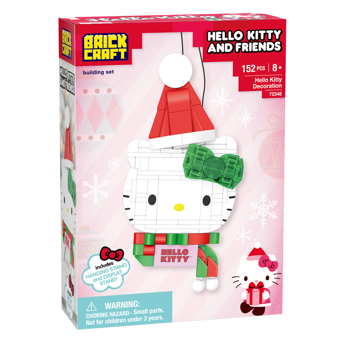 Brickcraft Hello Kitty and Friends building set packaging on a white background