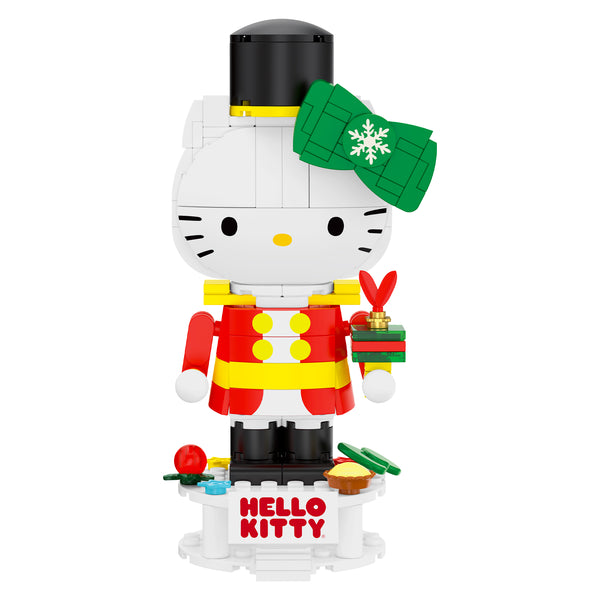 d*7様 ハローキティ　クリスマスセット　シンギングレトリバー　サンタ マスコッ Brickcraft x Sanrio Hello Kitty Nutcracker Building Set – 223 Pieces
