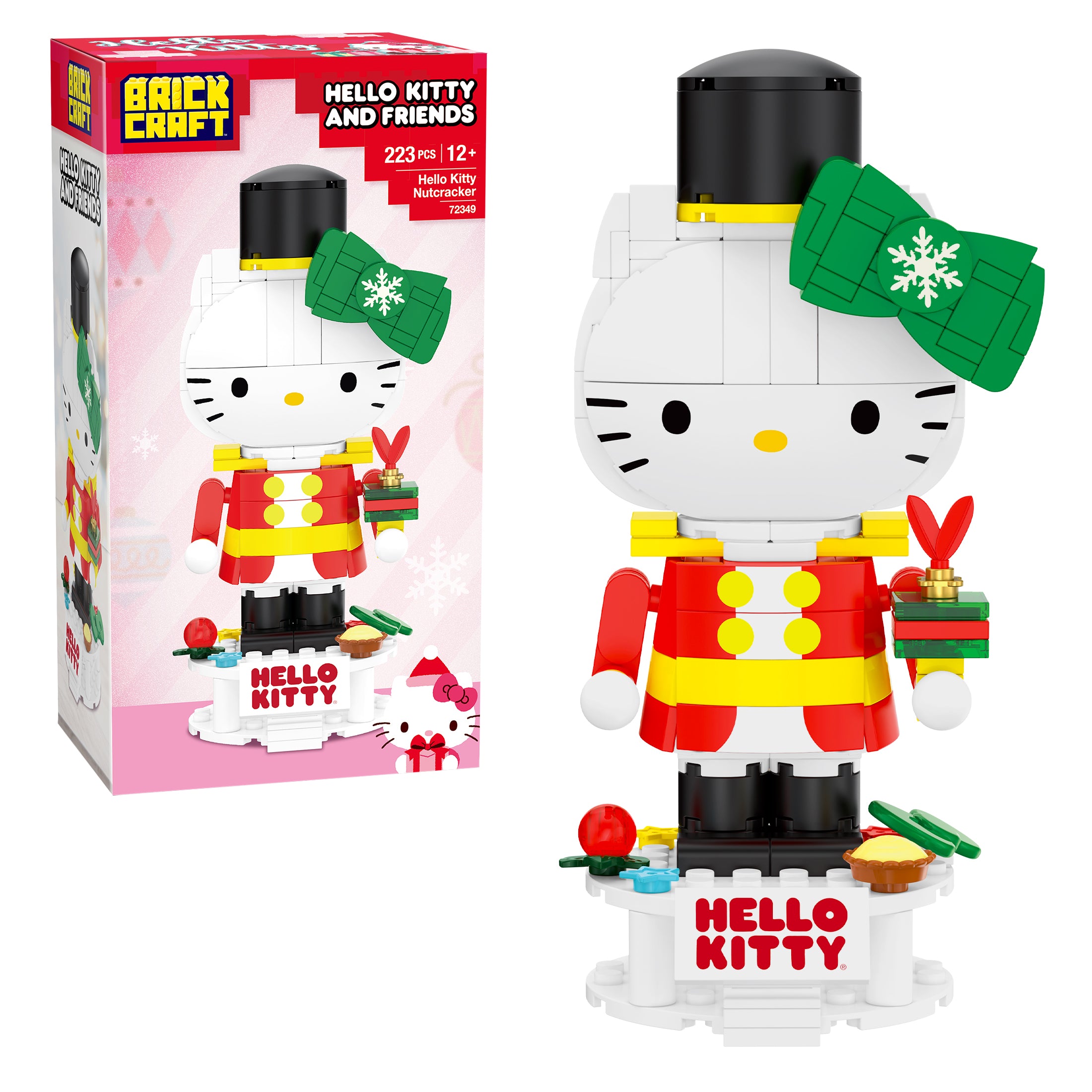 Brickcraft x Sanrio Hello Kitty Nutcracker Building Set – 223 Pieces