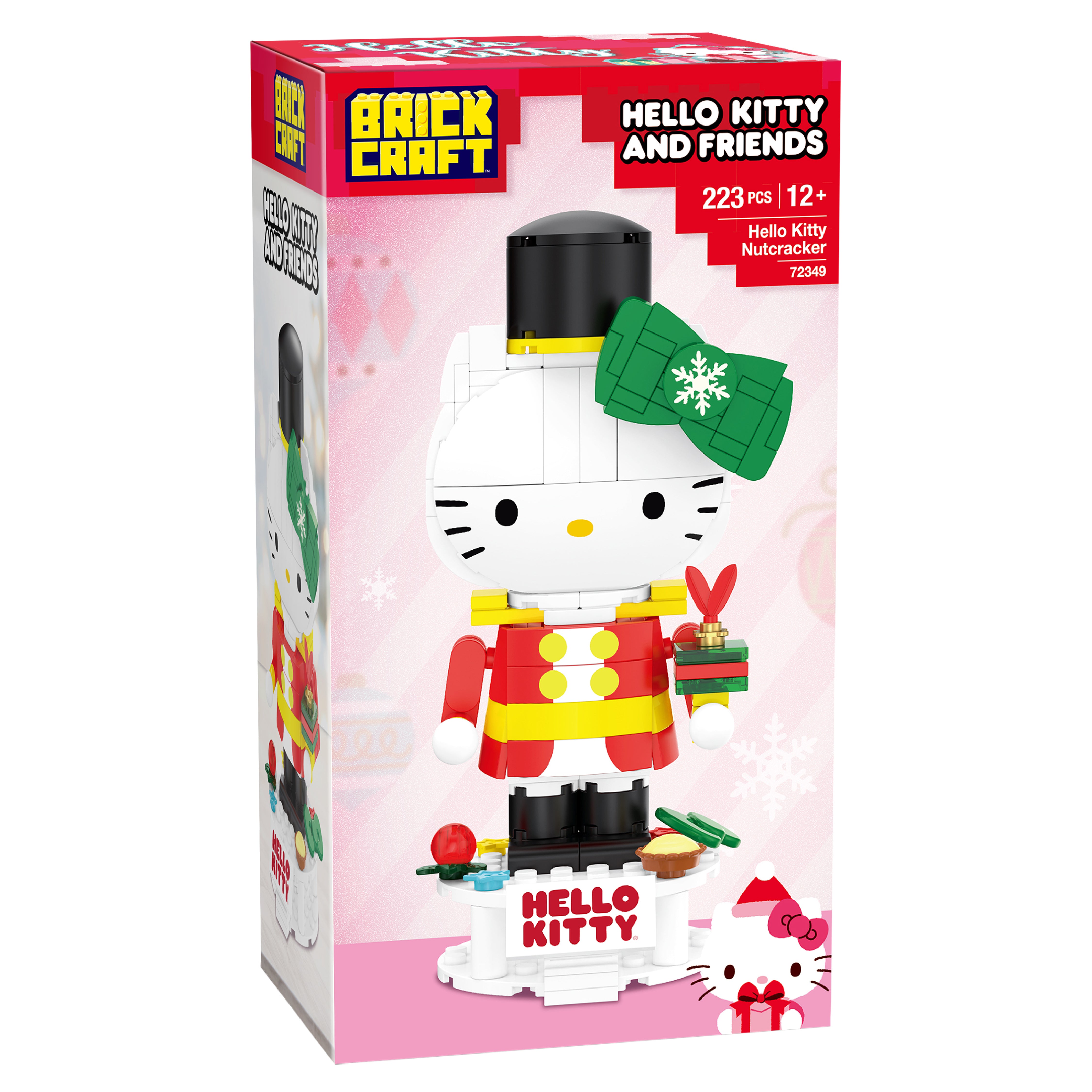 Brickcraft x Sanrio Hello Kitty Nutcracker Building Set – 223 Pieces