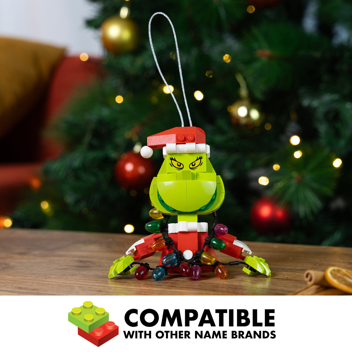 Lights Out Grinch Decoration