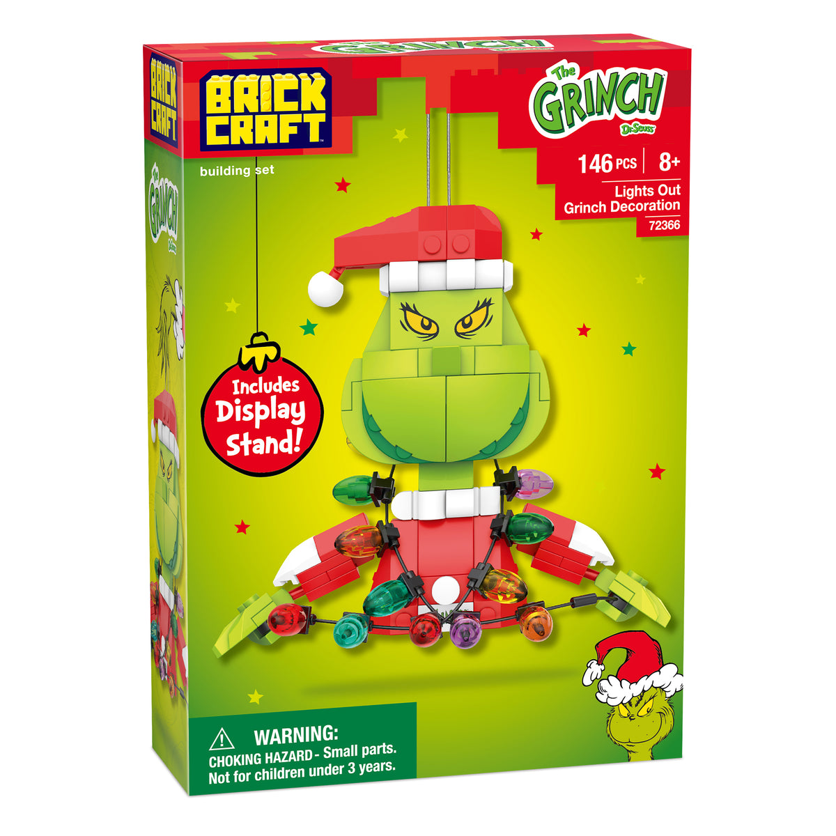 Lights Out Grinch Decoration