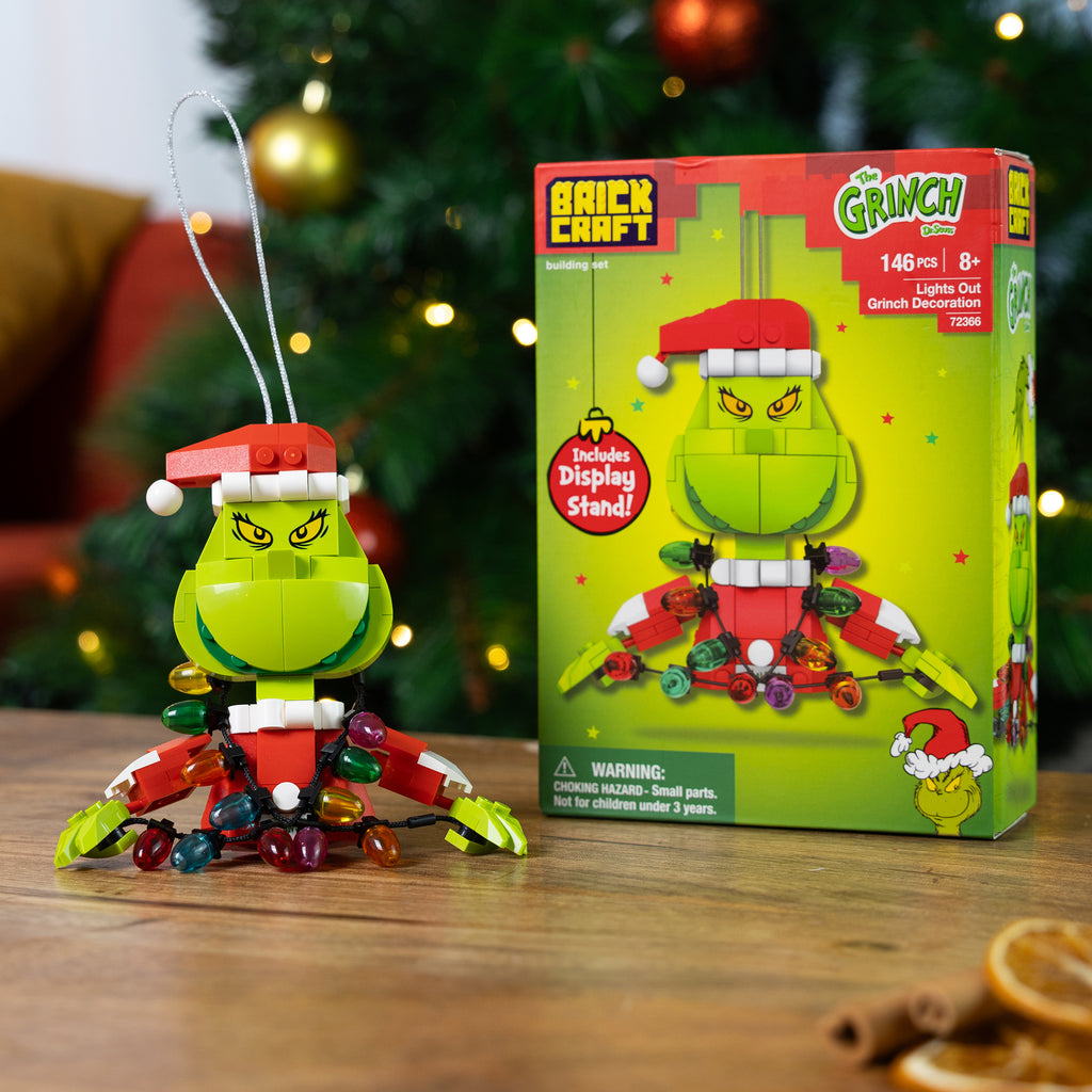 Lights Out Grinch Decoration