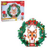 Rudolph Light Up Holiday Wreath