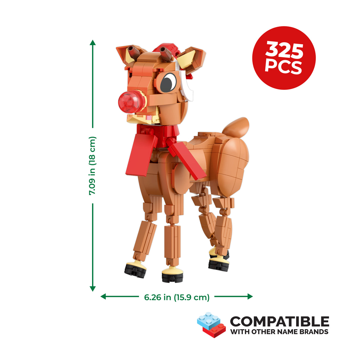 Rudolph Light-Up Figure