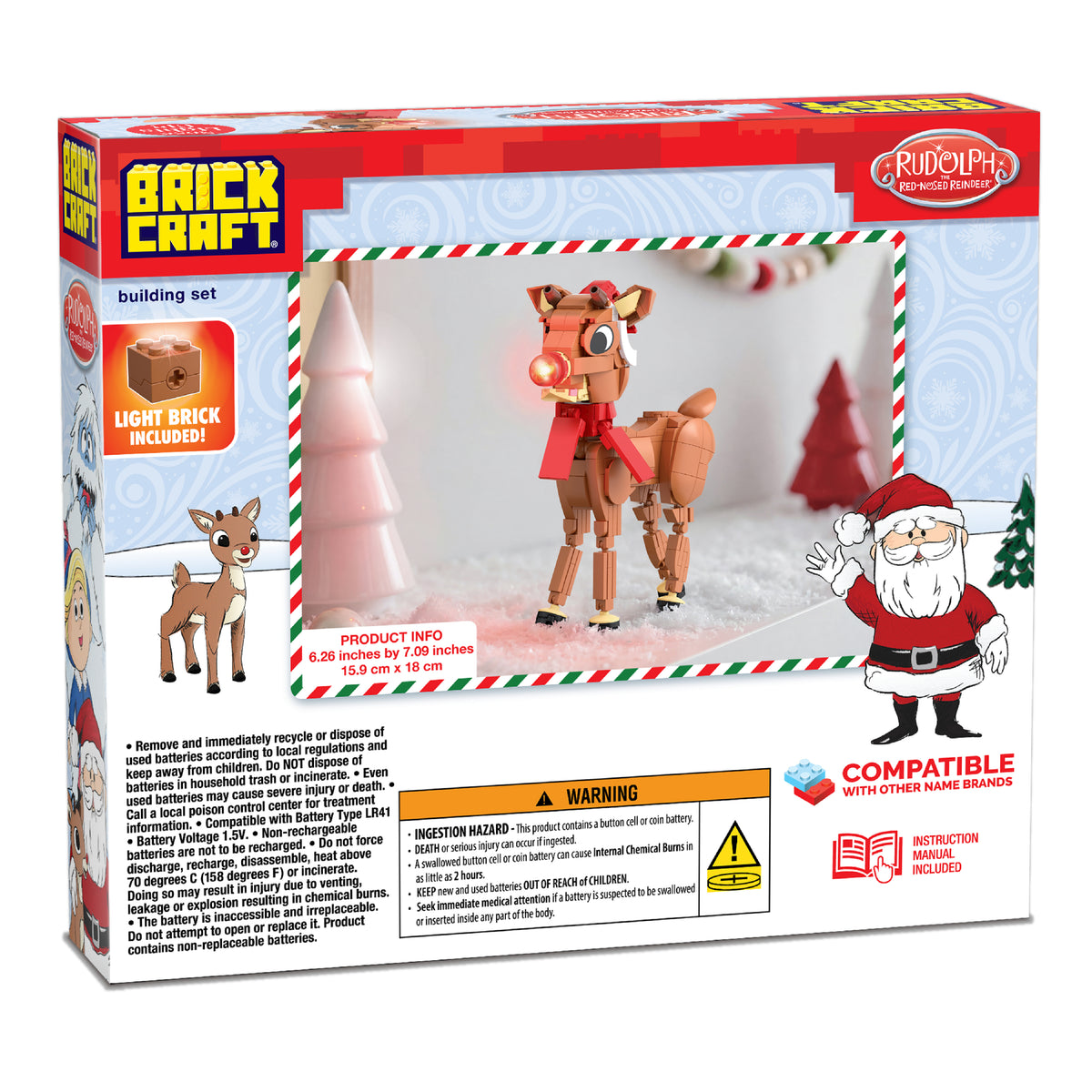 Rudolph Light-Up Figure