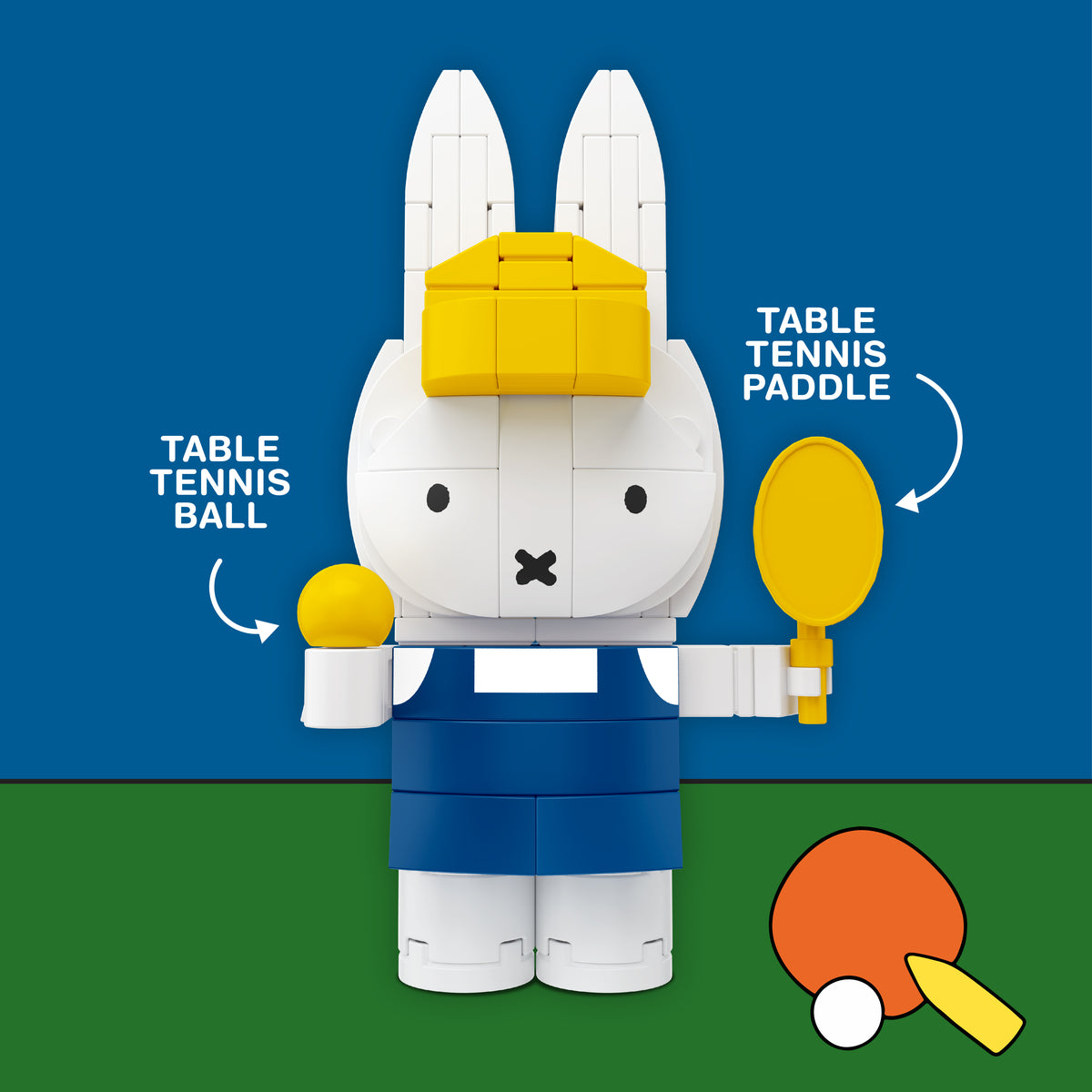 Miffy Playing Tennis