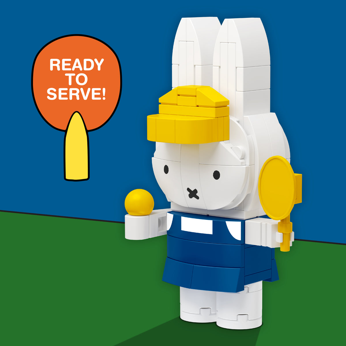 Miffy Playing Tennis