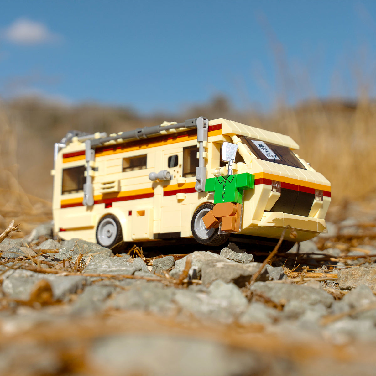 Brickcraft x Breaking Bad Walter White's RV Building Set