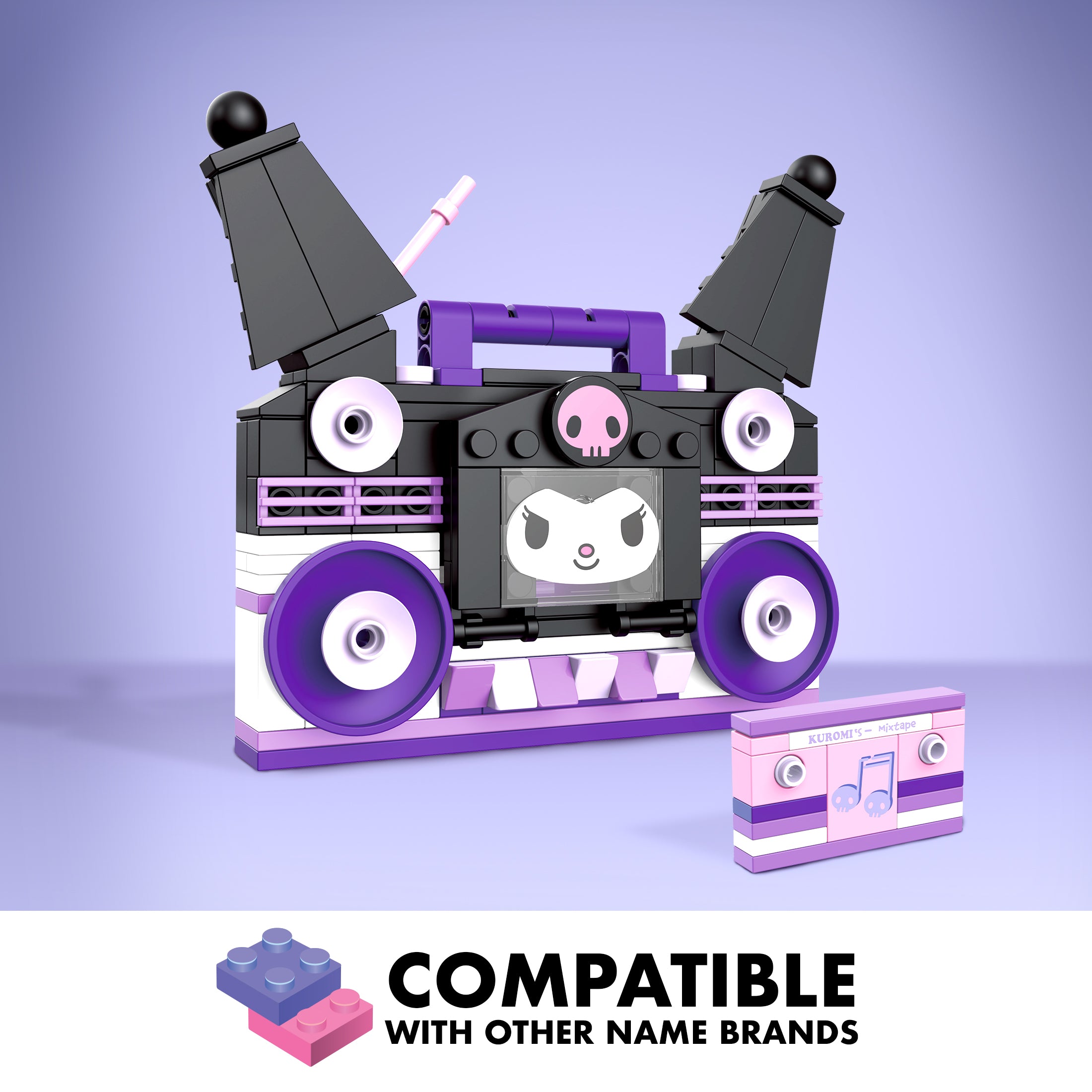 Brickcraft Kuromi BoomBox Building Set