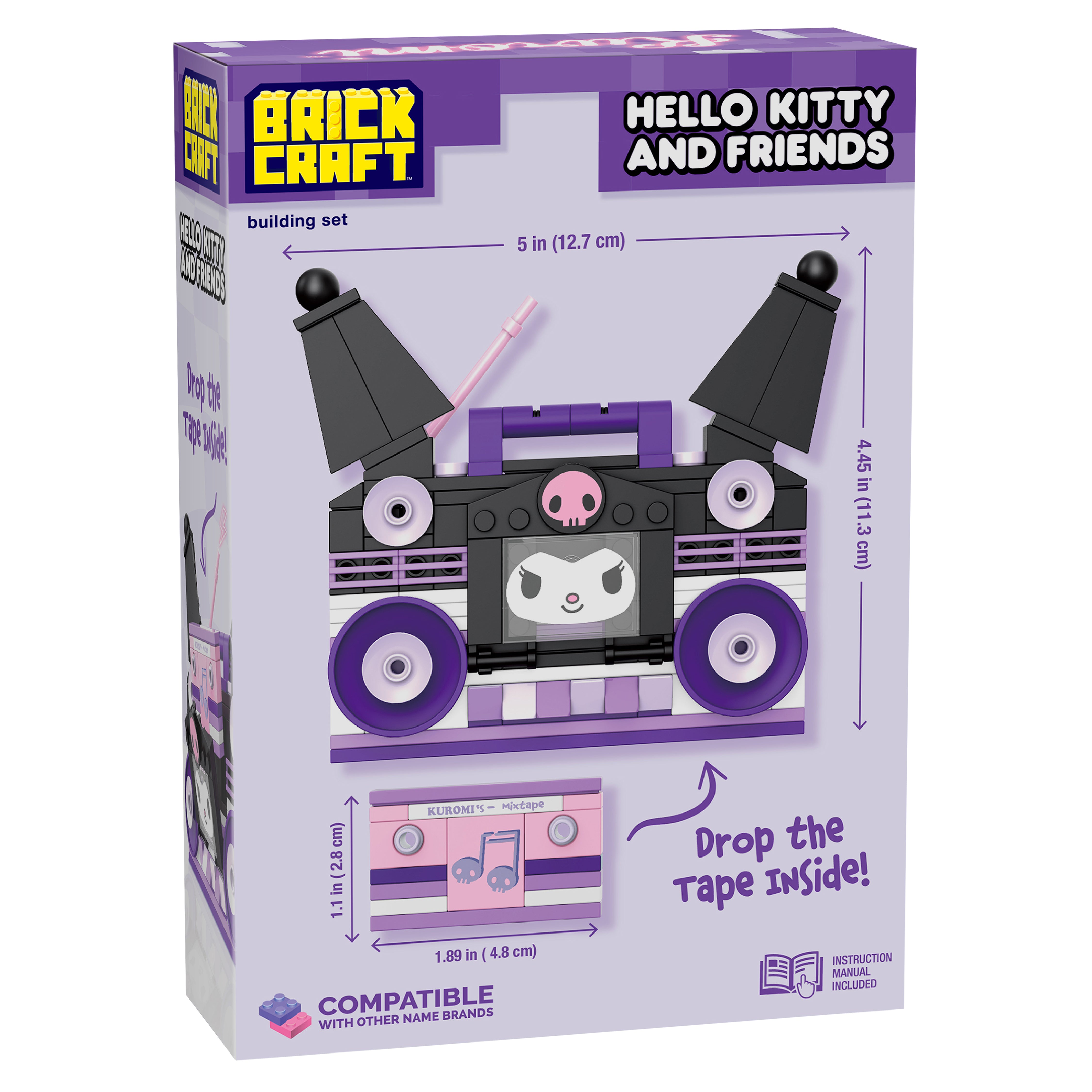 Brickcraft Kuromi BoomBox Building Set