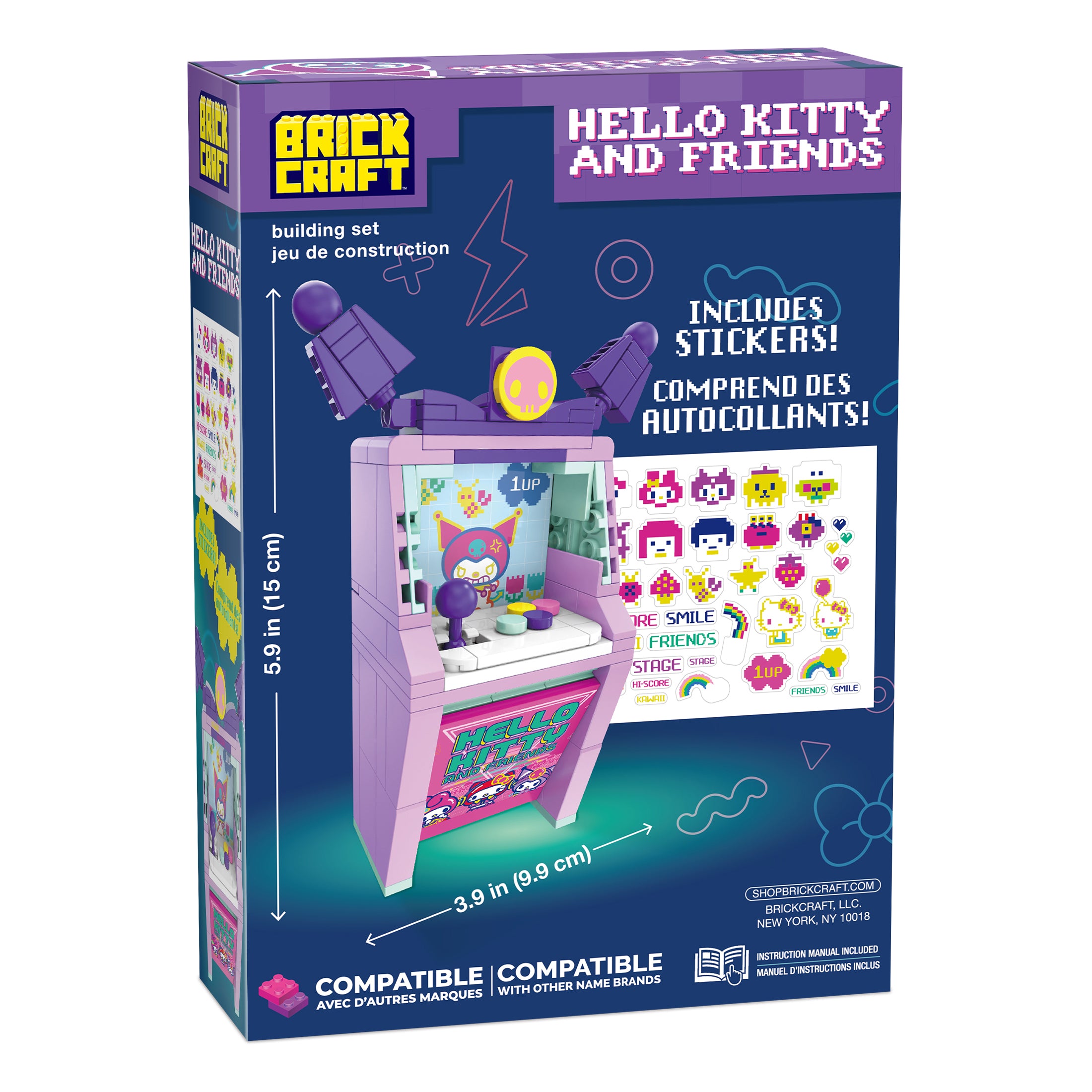 Brickcraft Kuromi Arcade Building Set