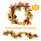 Harvest Wreath 2in1
