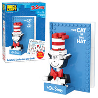 Plastic brick Dr. Seuss The Cat in the Hat set with packaging on a white background