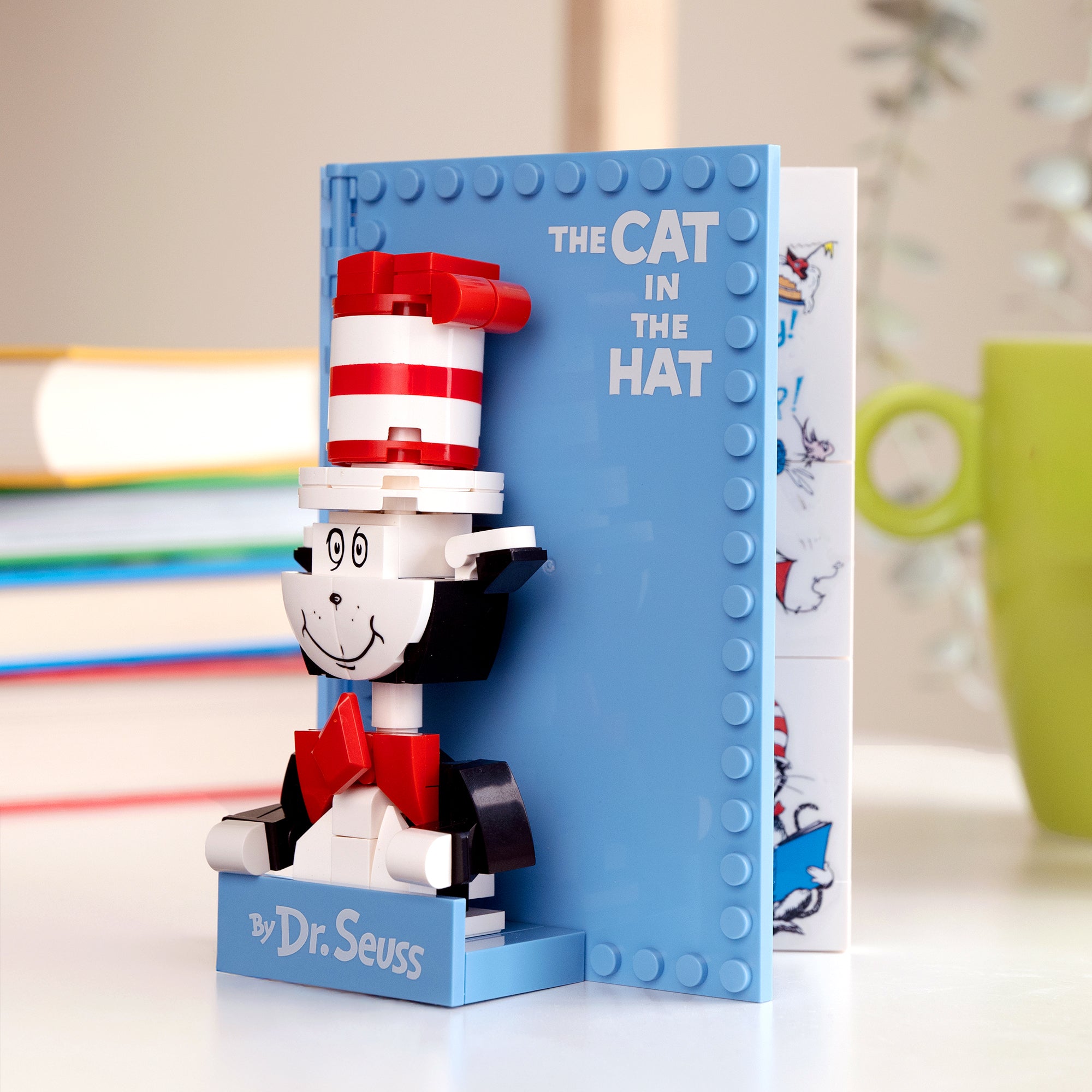 Brickcraft x Dr. Seuss Cat in the Hat Book Brick Building Set