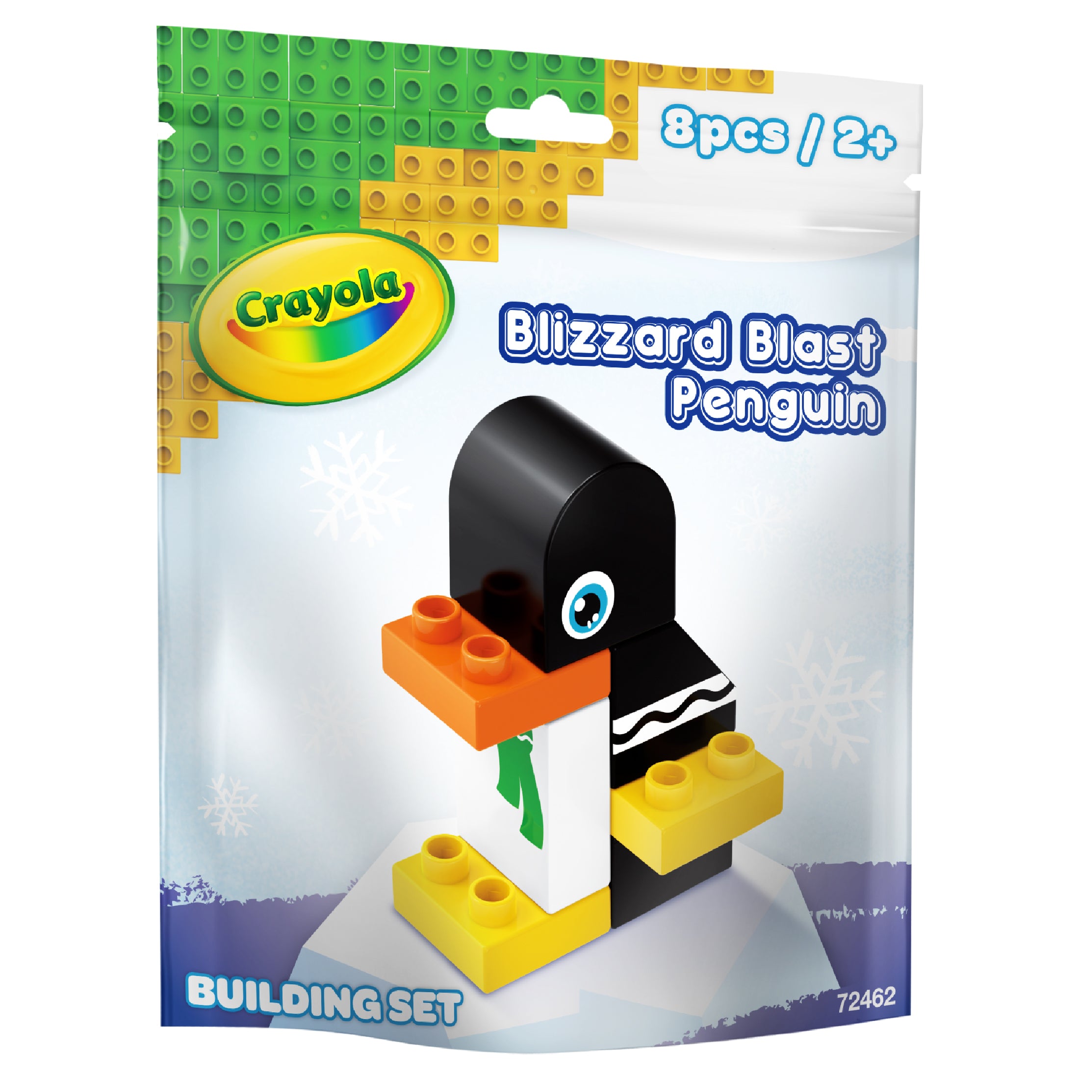 Brickcraft Crayola Blizzard Blast Penguin Toddler Building Kit