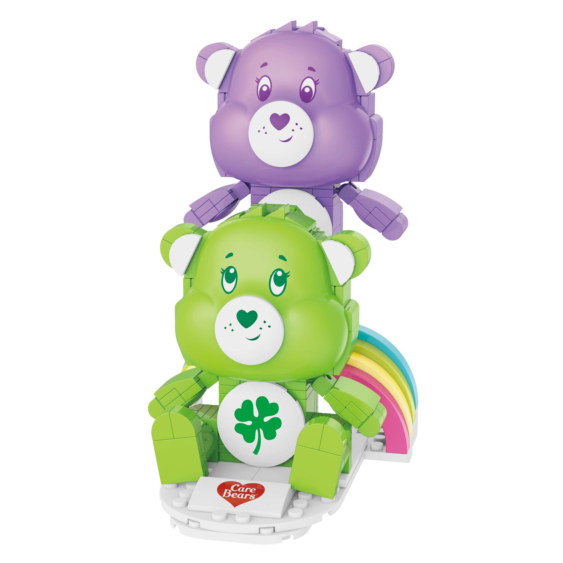 Brickcraft x Care Bears Good Luck & Share Bear Brick Kit – 336 Pieces