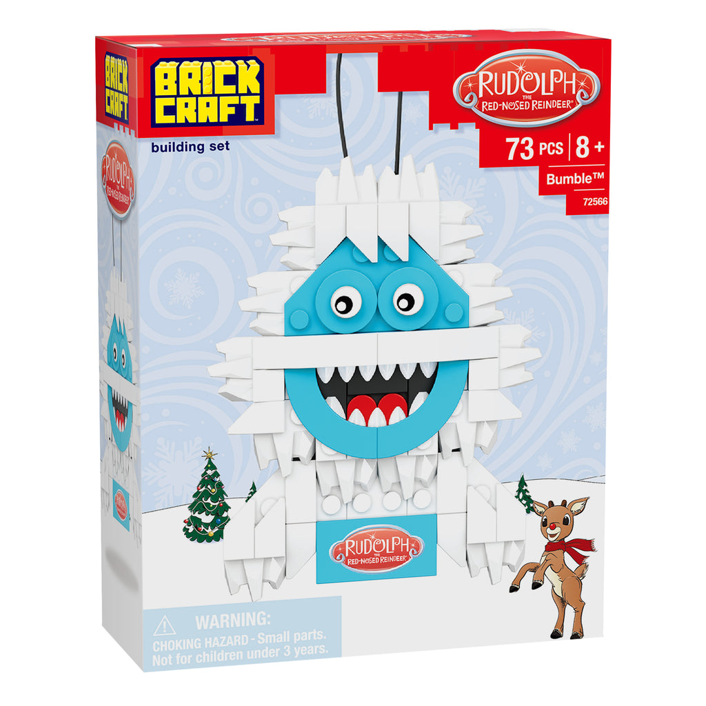 Diy Rudolph Bumble Brickcraft x Rudolph Bumble Ornament Brick Building Set – 73 Pieces