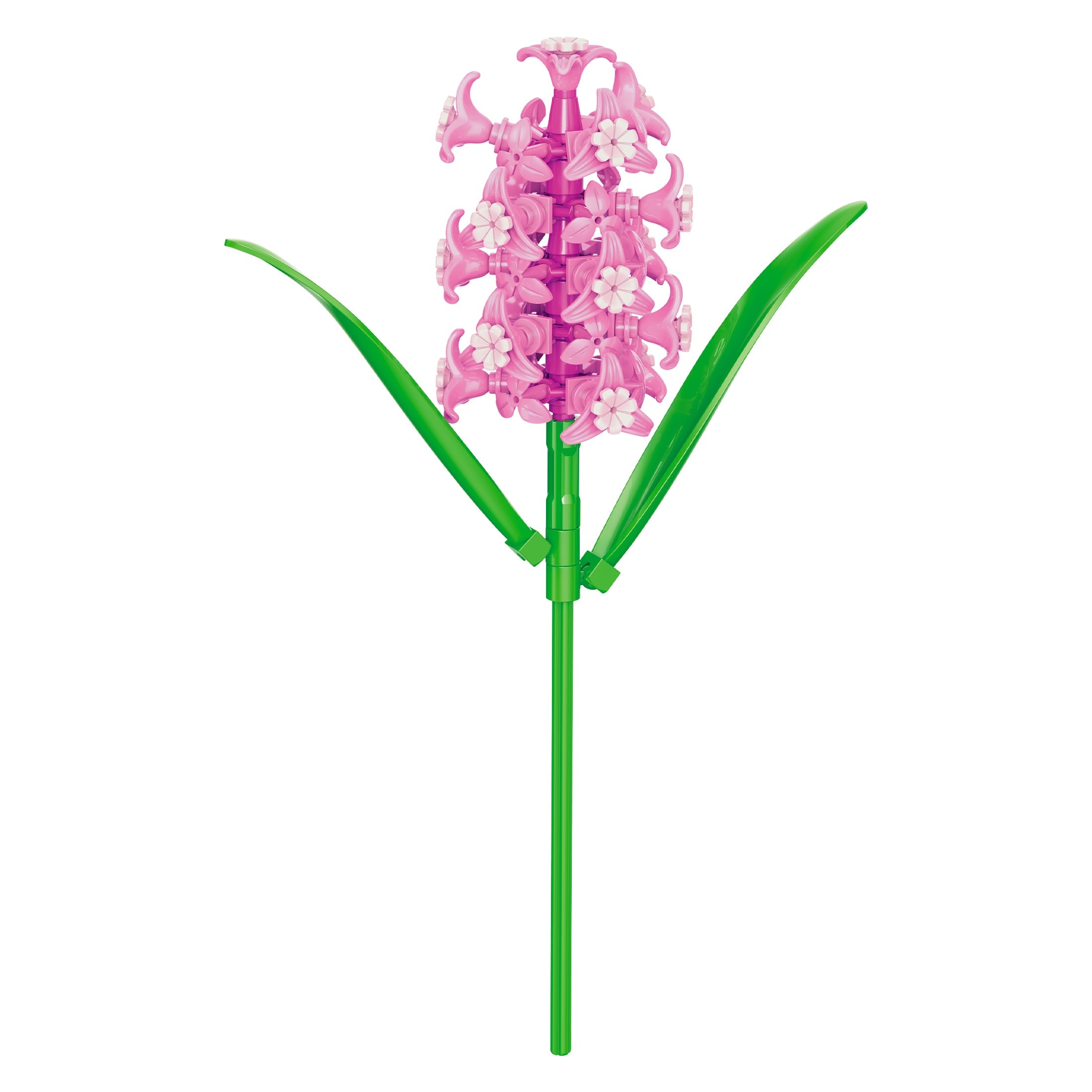 Brickcraft Bricktanicals Hyacinth Flower Building Set - 100 Pieces