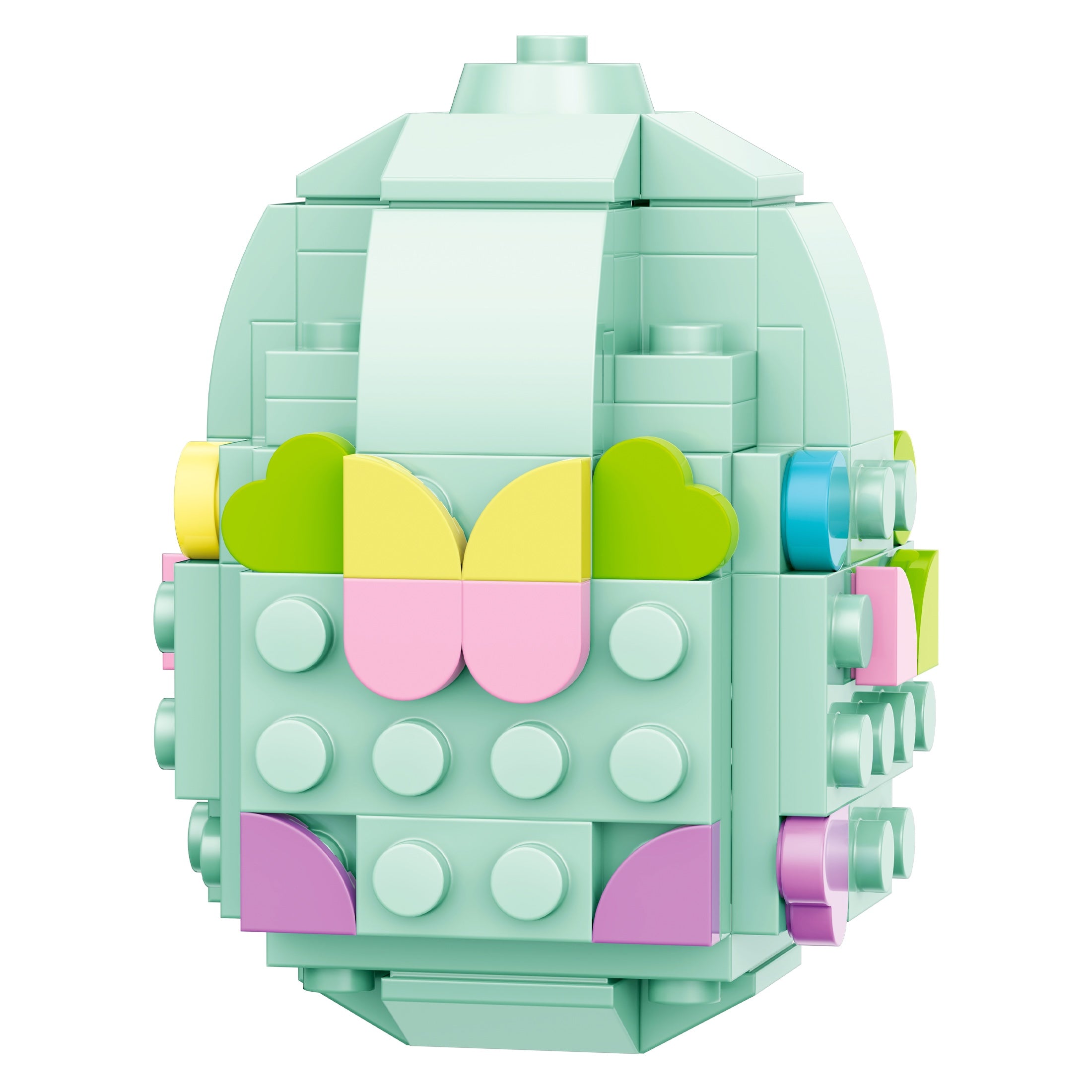 Brickcraft D.I.Y Egg Easter Building Set - 92 Pieces