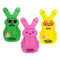 Peeps Green, Pink, and Yellow Bunny
