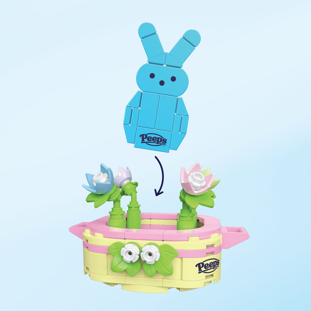 PEEPS Blue Bunny Easter Basket