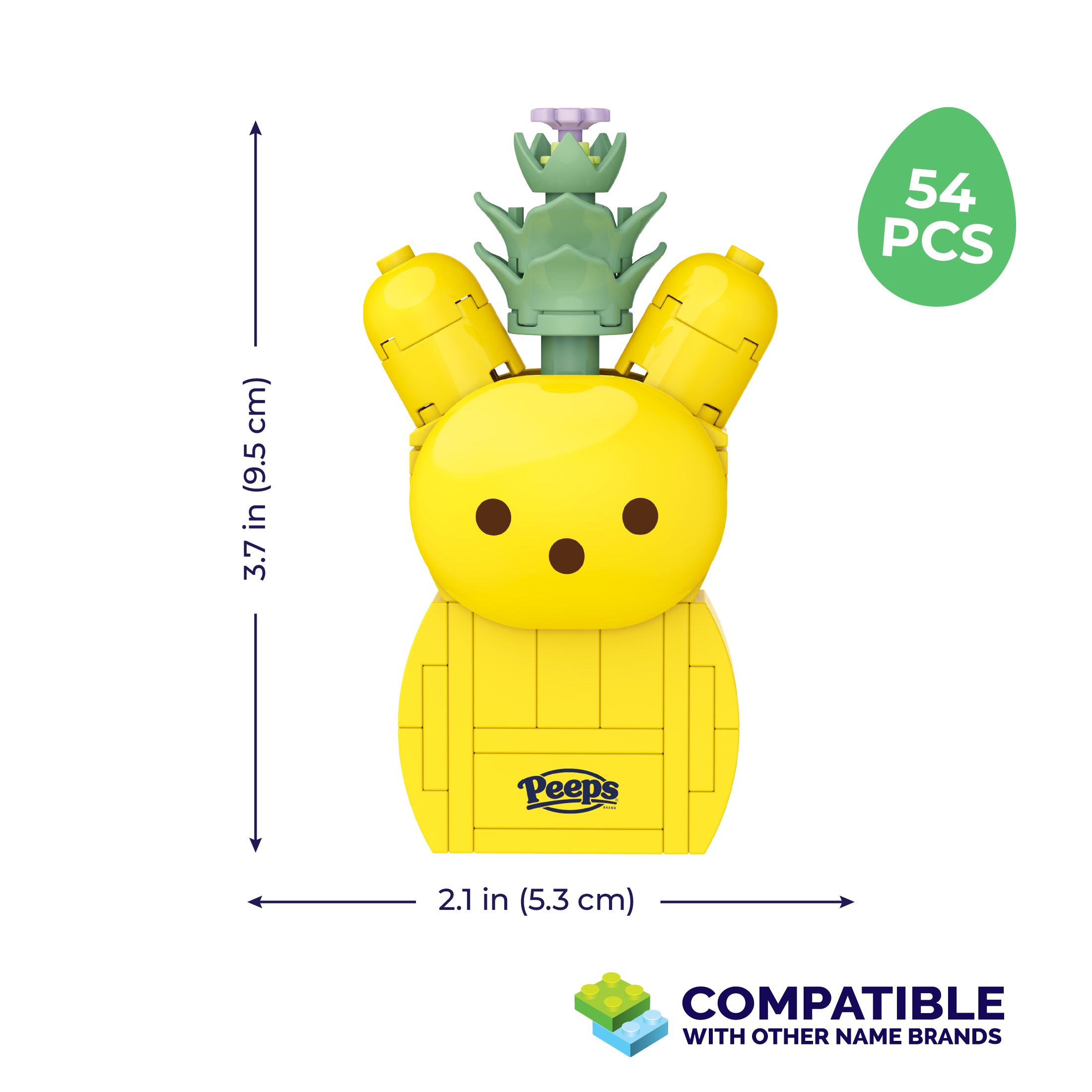Succulent Peep Bunny