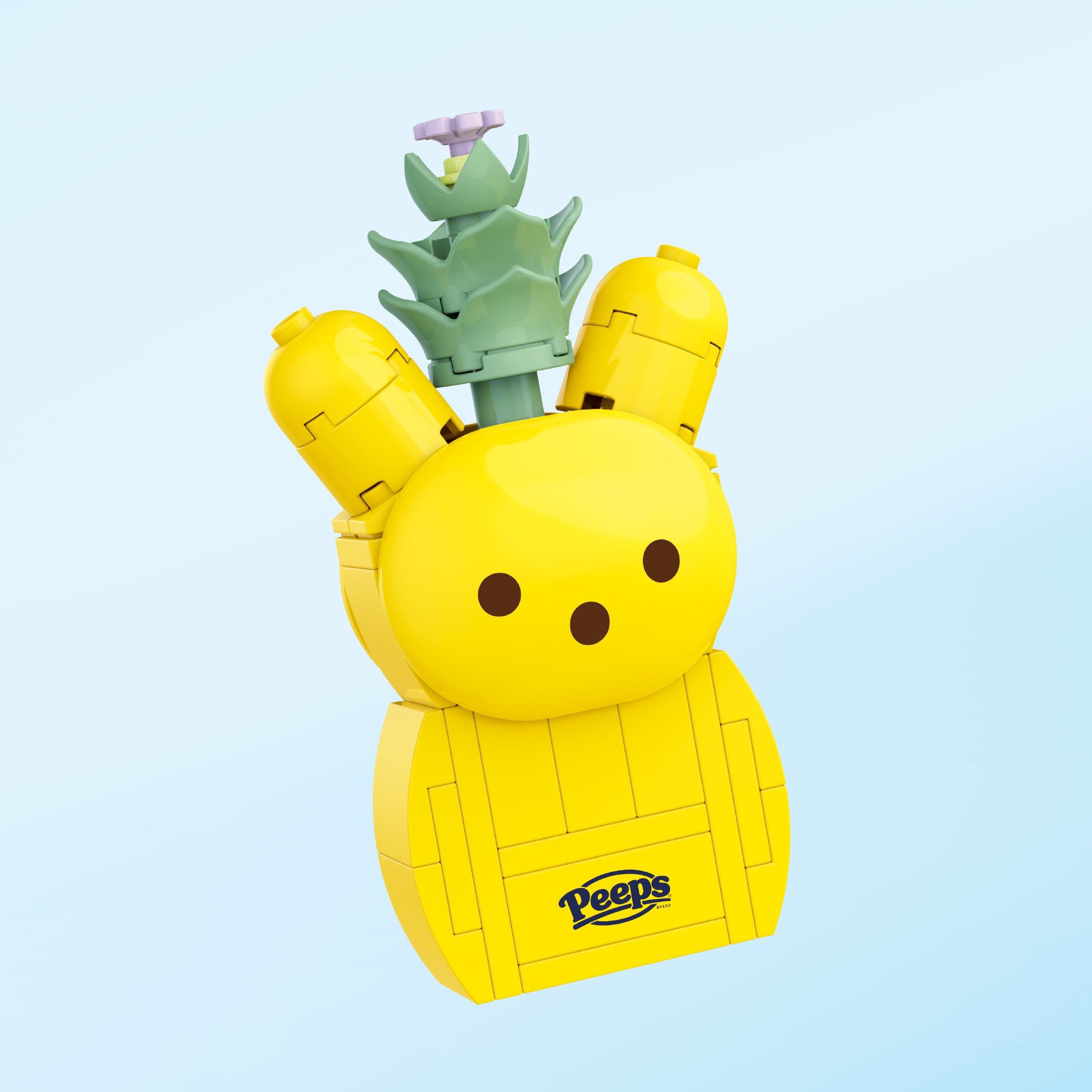 Succulent Peep Bunny