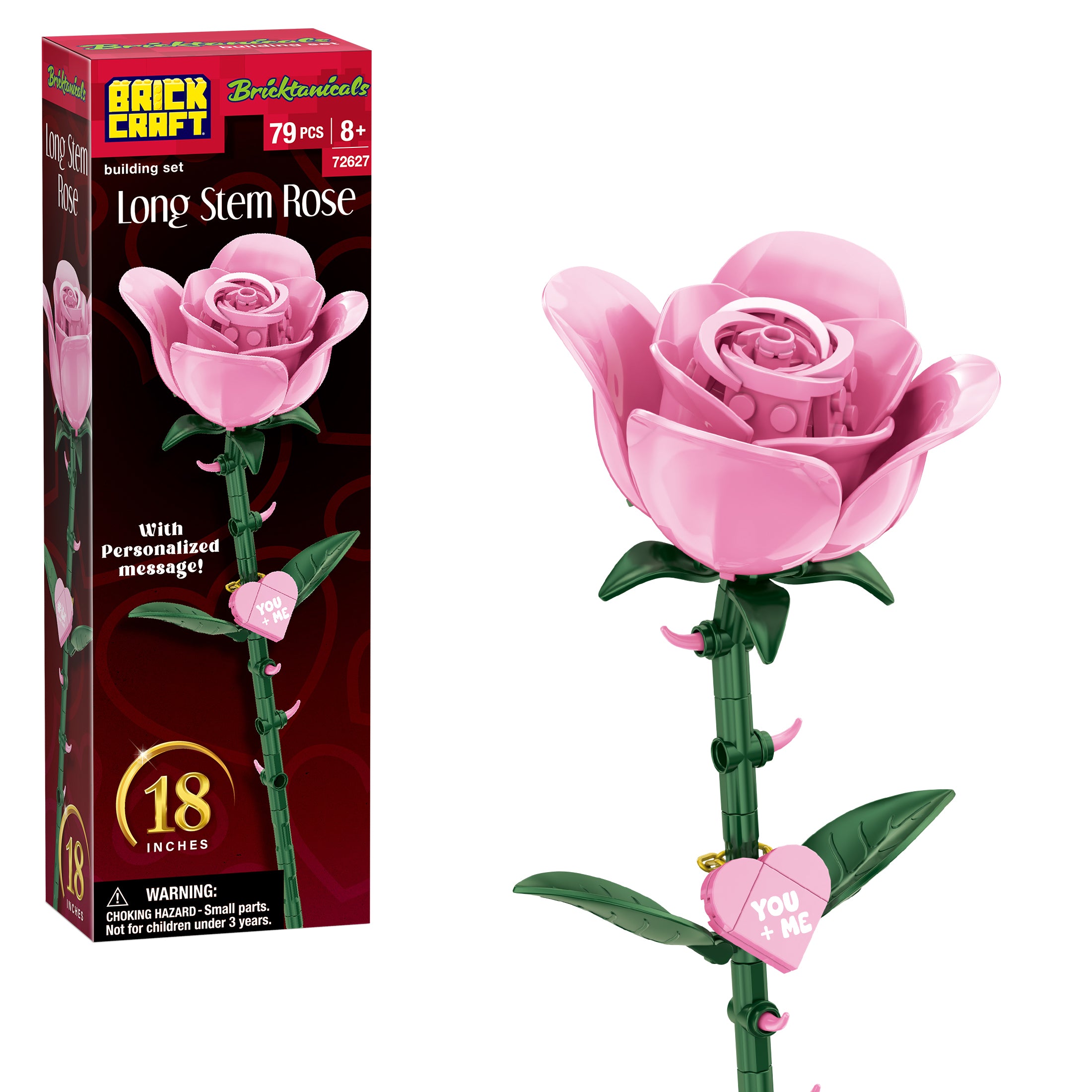 Pink Long Stem Rose