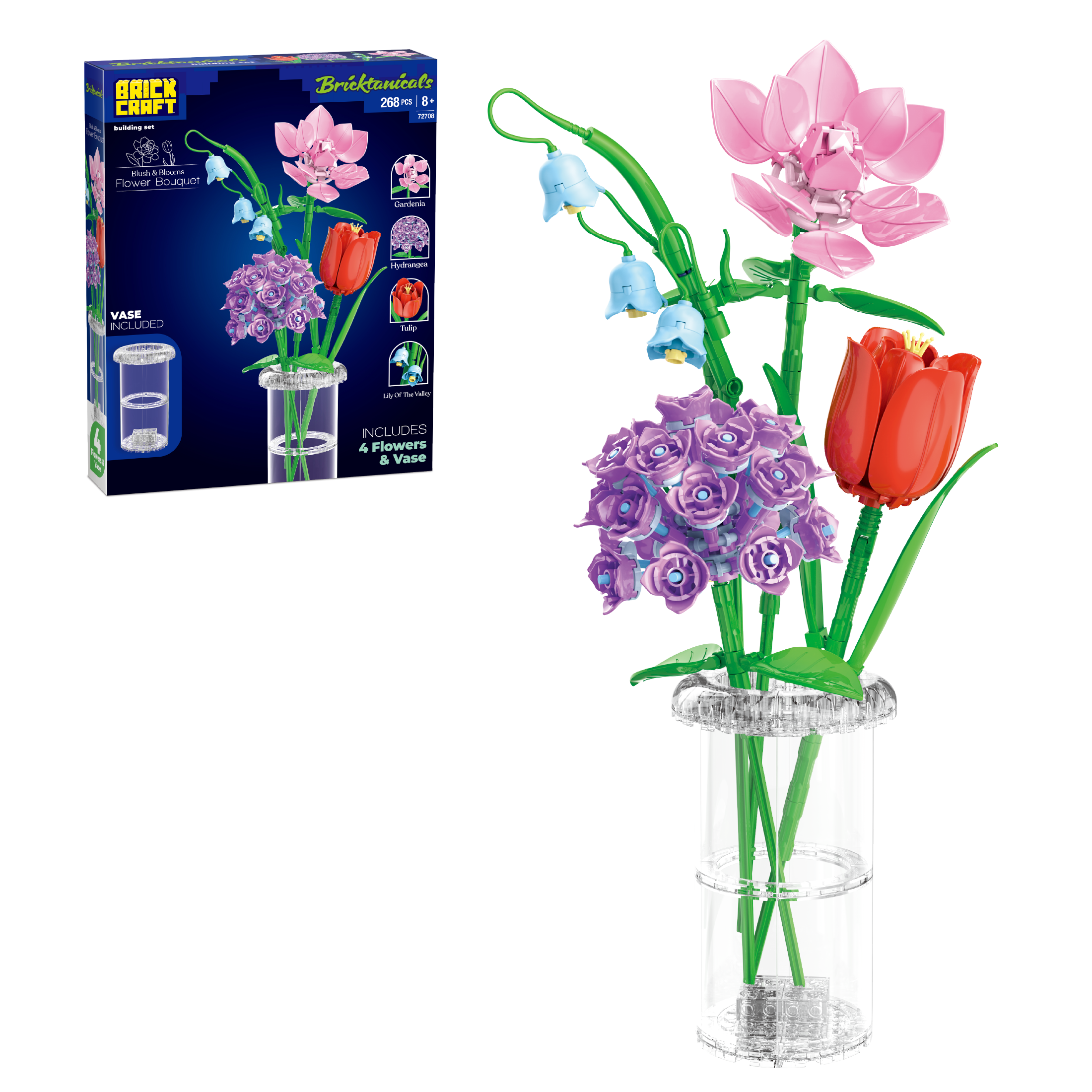 Blush & Blossoms Flower Bouquet