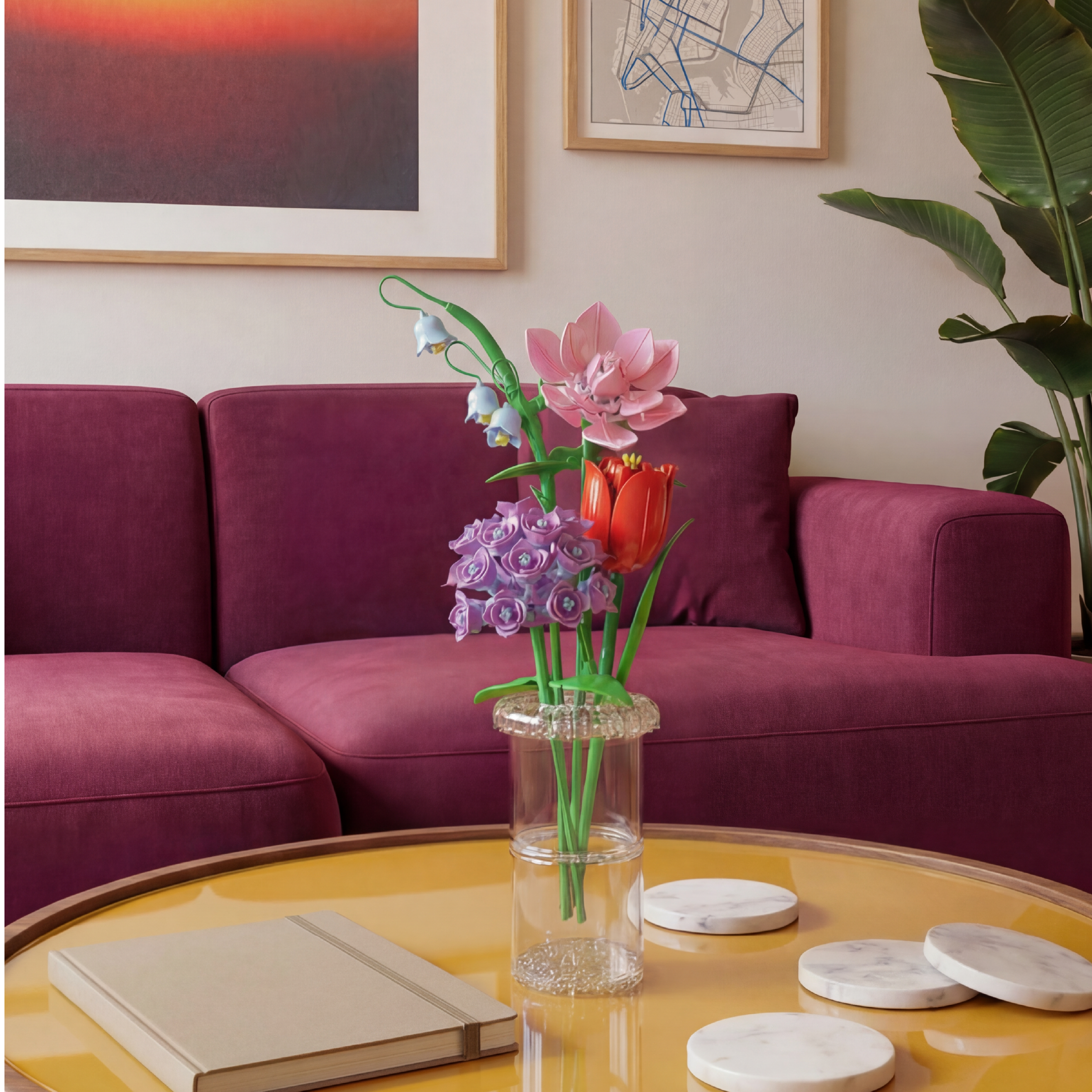 Blush & Blossoms Flower Bouquet