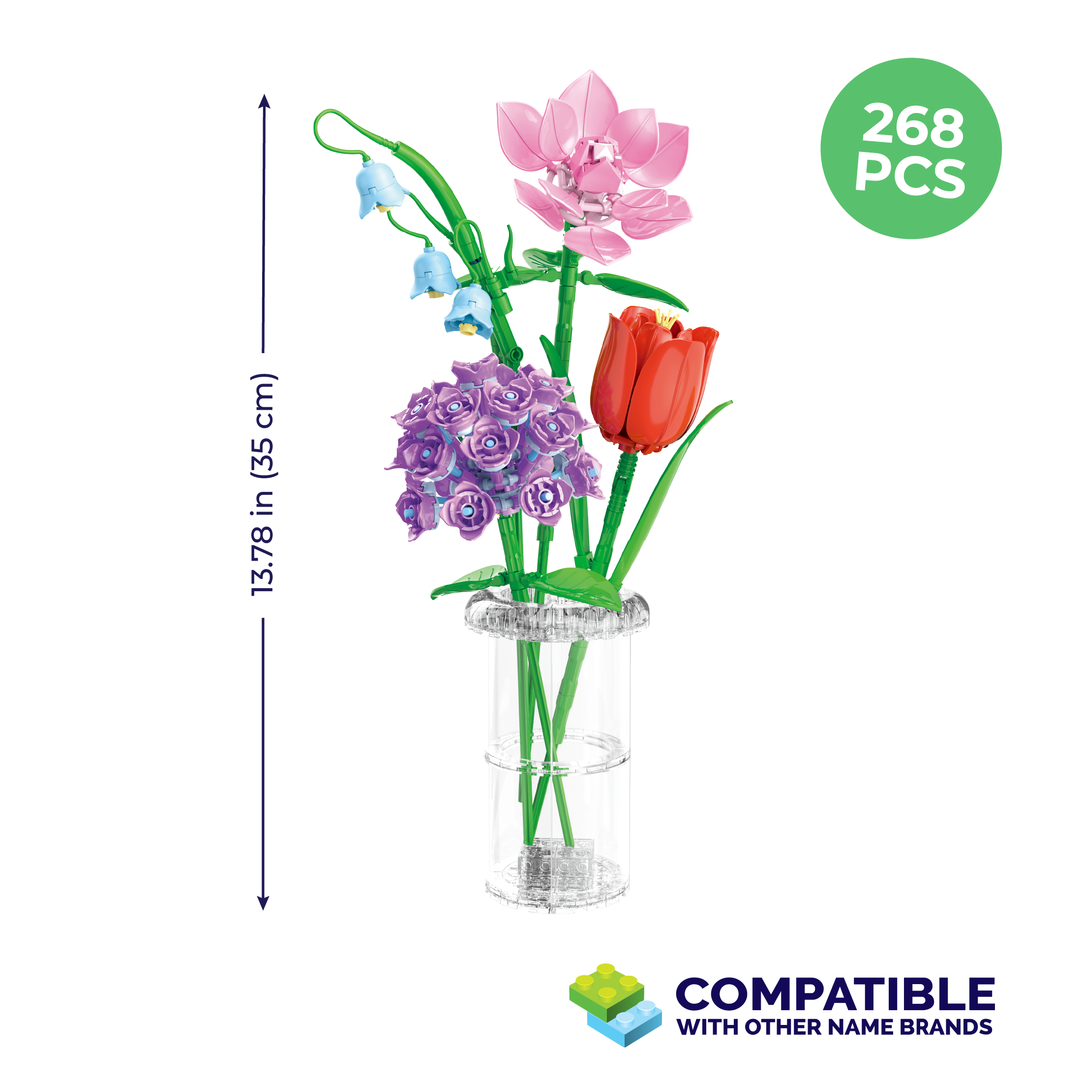 Blush & Blossoms Flower Bouquet