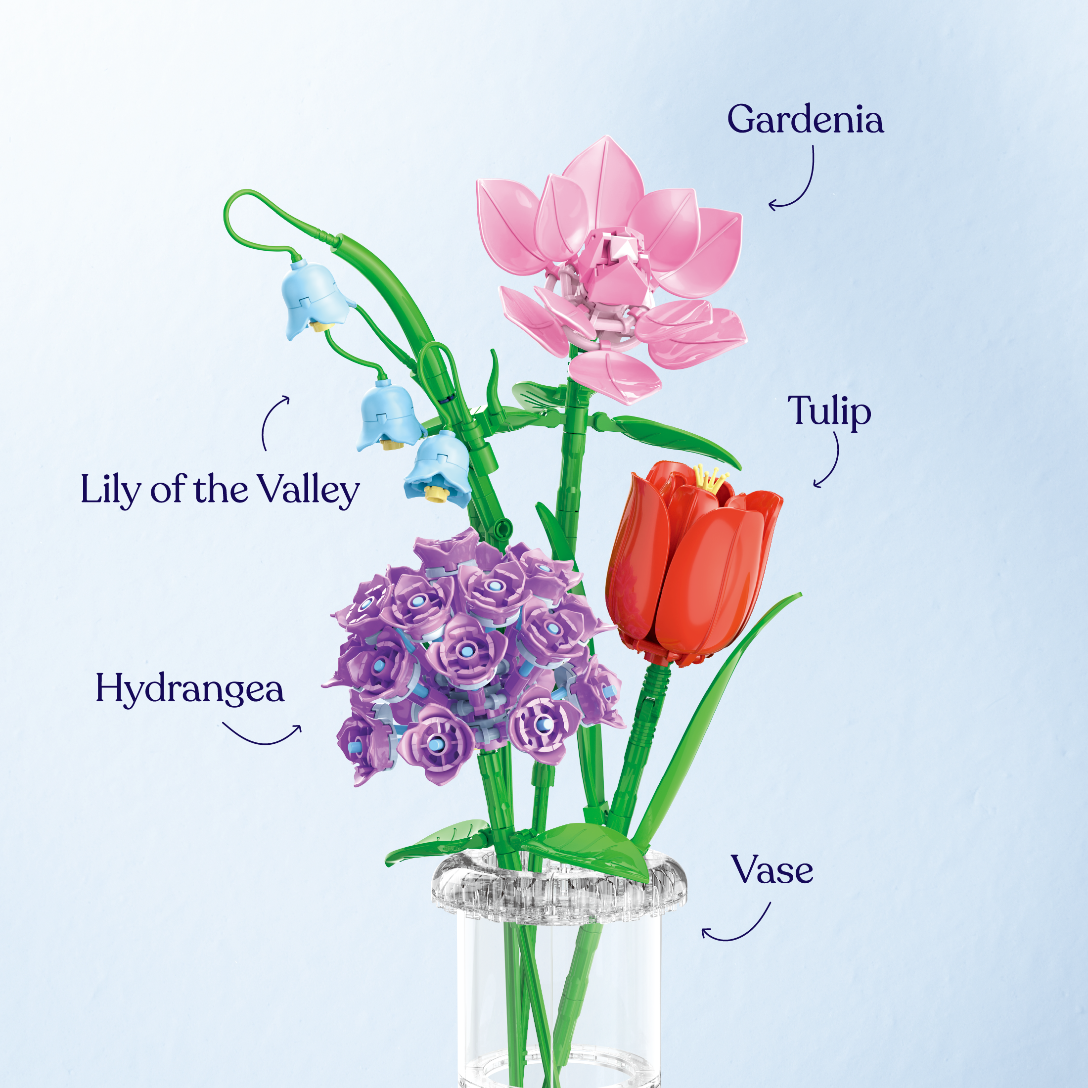 Blush & Blossoms Flower Bouquet