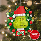 Grinch Wreath Decoration