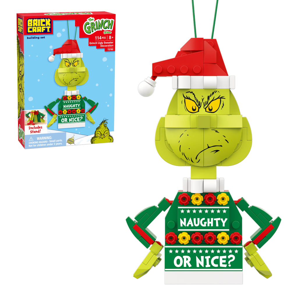 Grinch Ugly Sweater Decoration