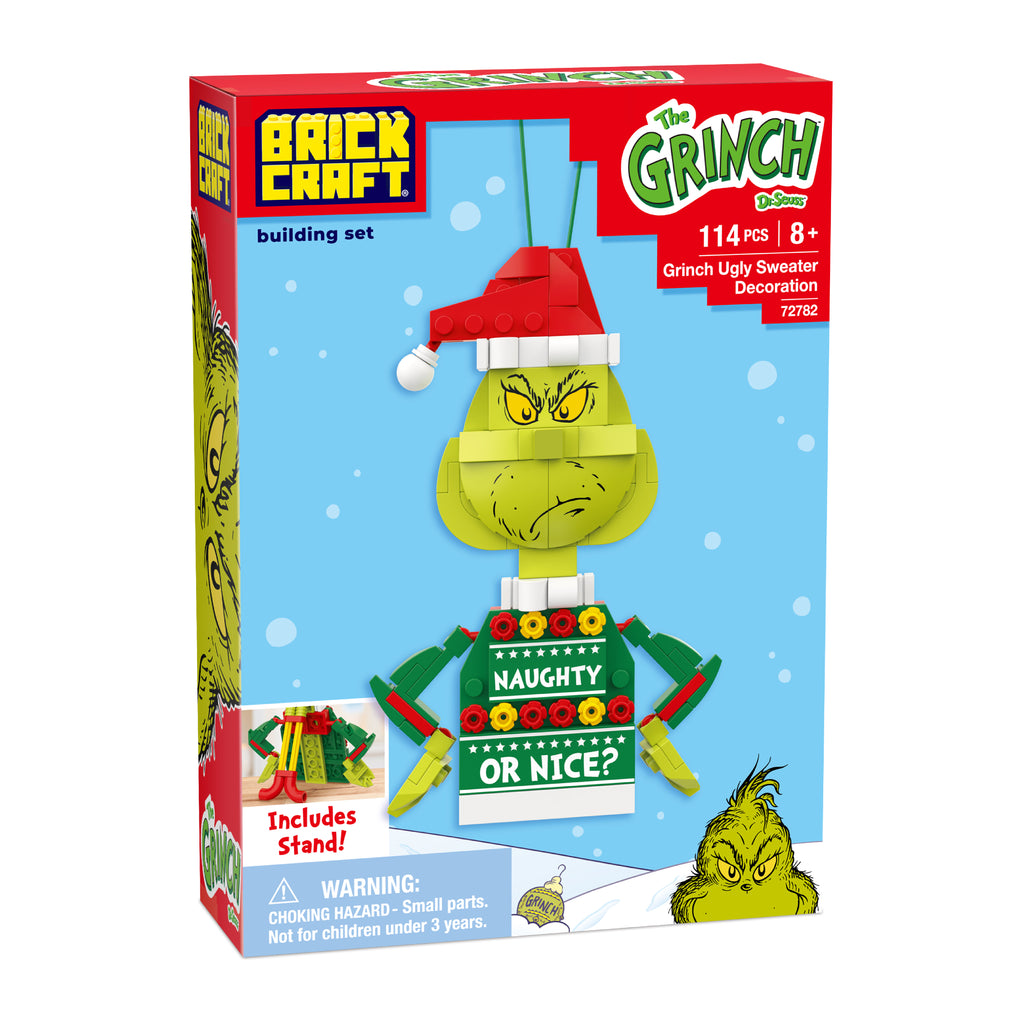Grinch Ugly Sweater Decoration