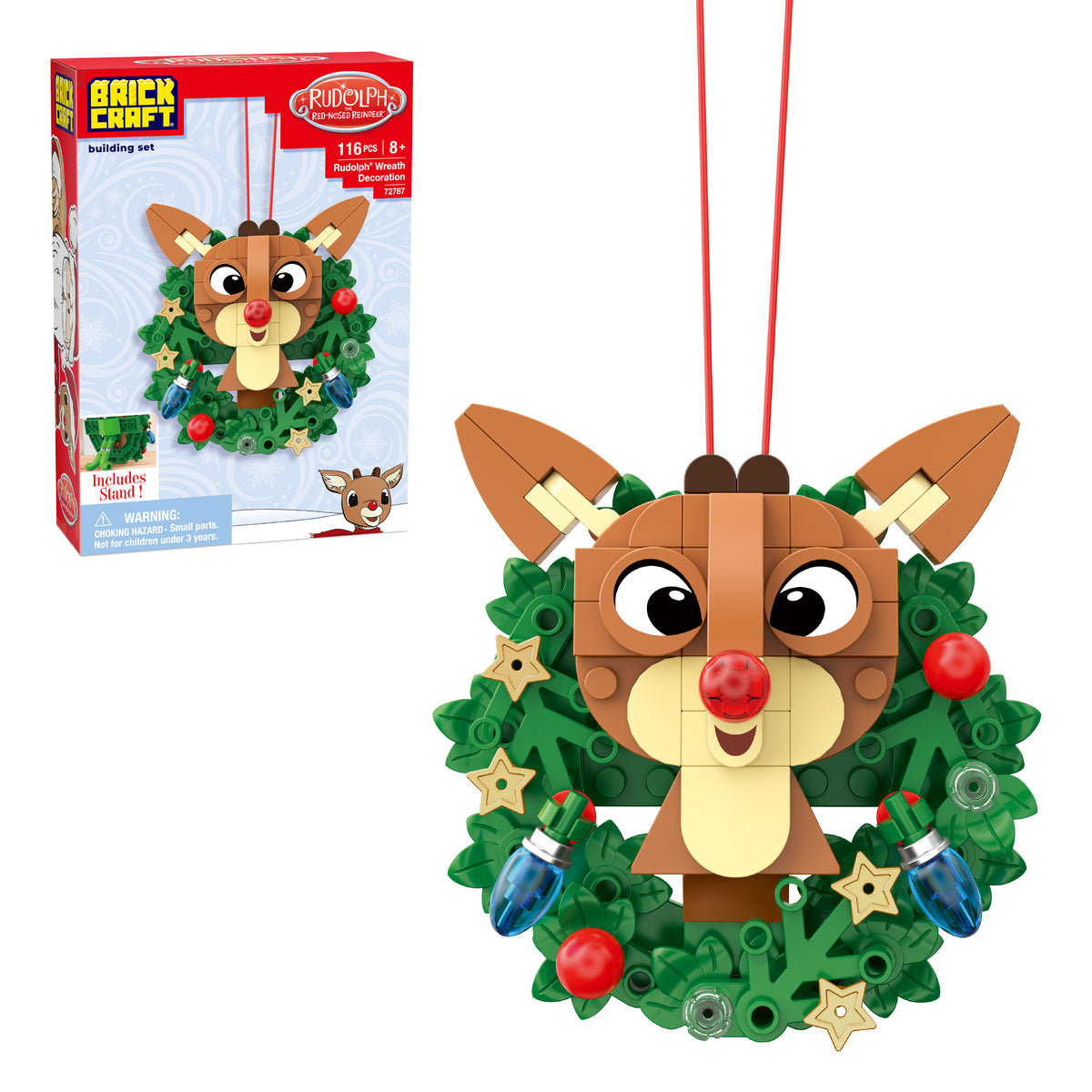 Rudolph Wreath Decoration