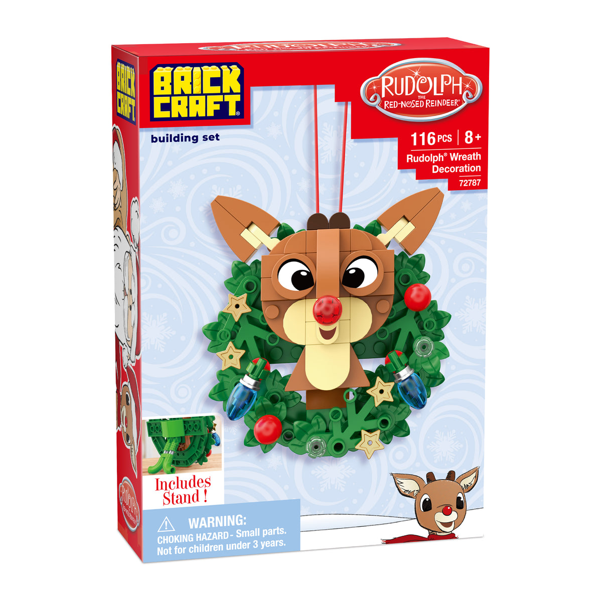 Rudolph Wreath Decoration