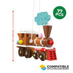 Gingerbread Train Ornament
