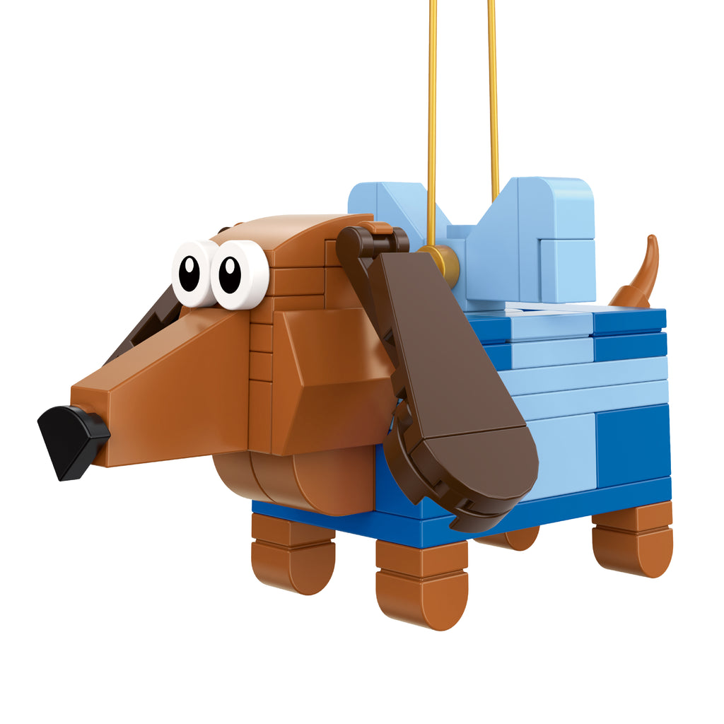 Present Puppy Ornament