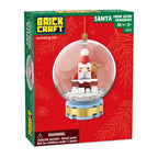 Santa Snow Globe Ornament