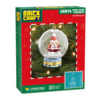 Santa Snow Globe Ornament
