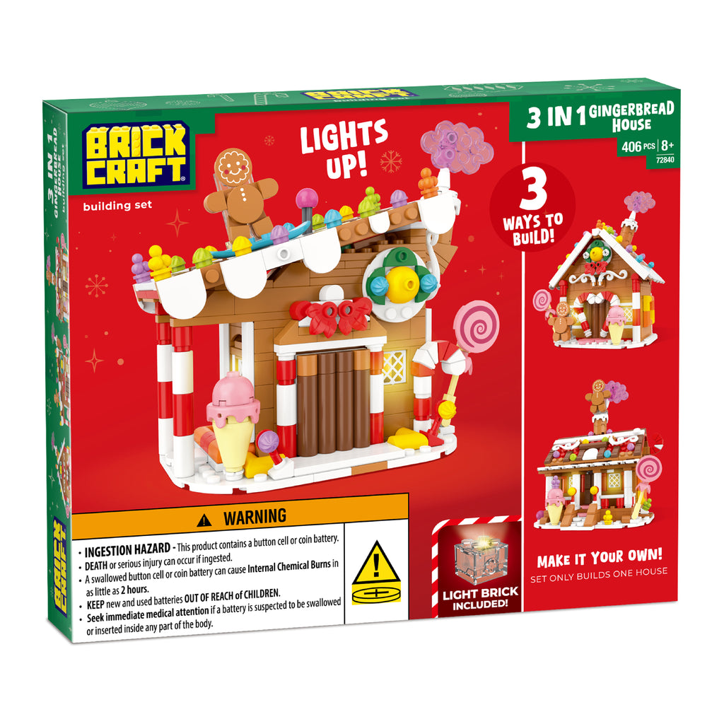 3 in 1 Gingerbread House
