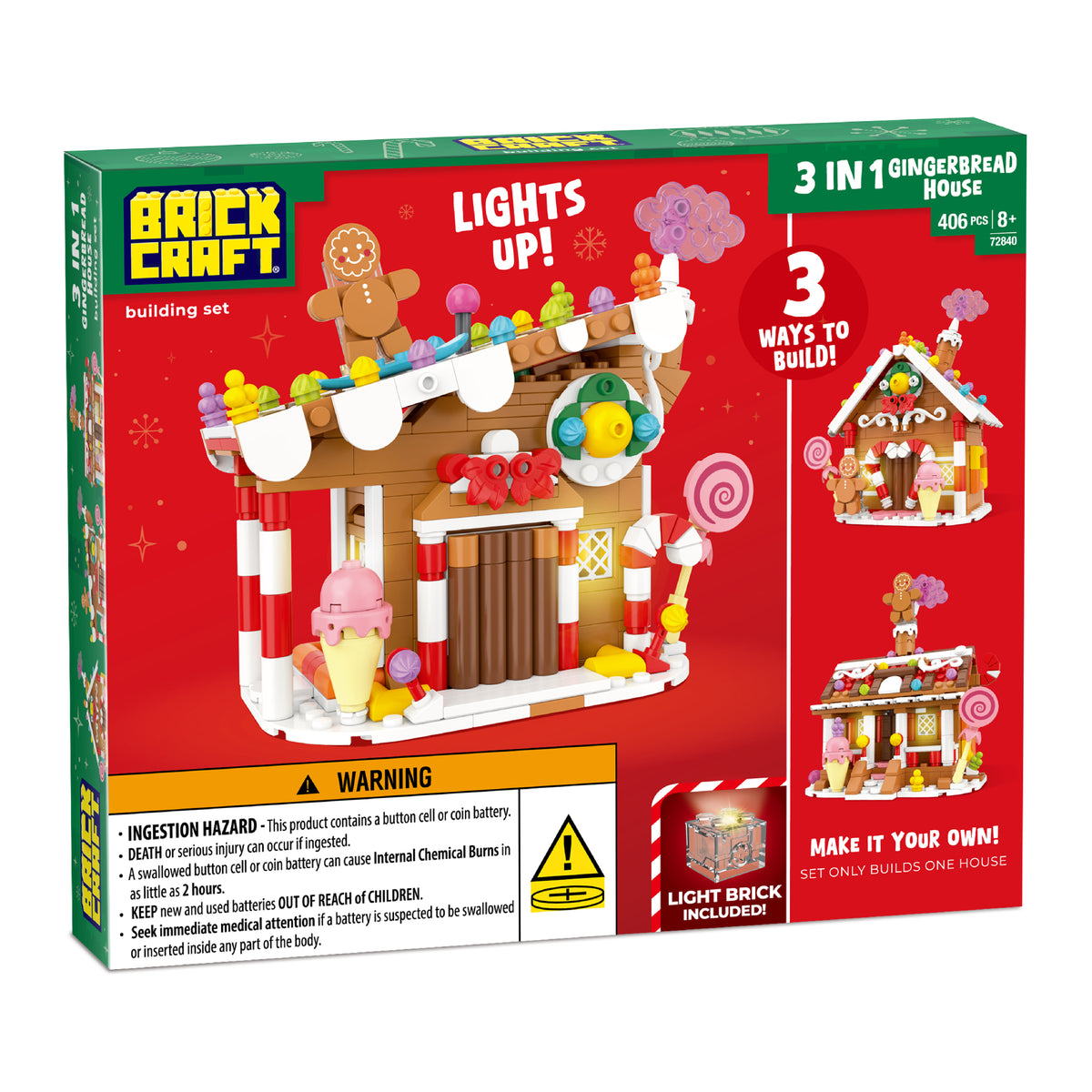 3 in 1 Gingerbread House