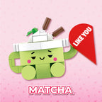 Perfect Match: Matcha and Latte