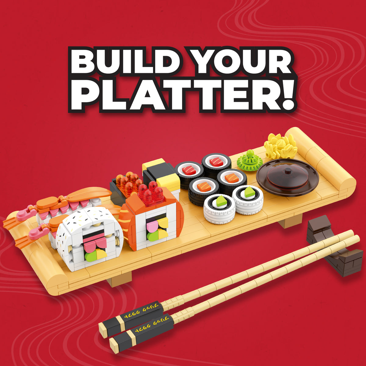 Block & Roll Sushi Tray