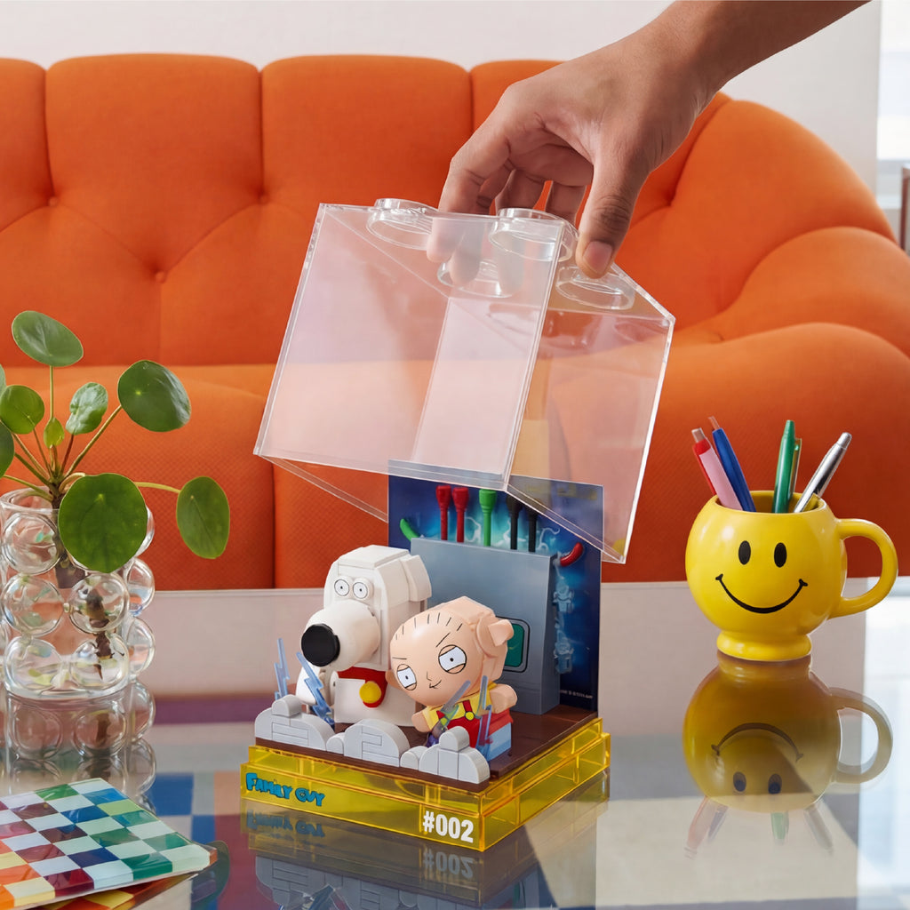 Brain Craft Kit Brickcraft x Family Guy Stewie and Brian Box! Collectors Kit - #002