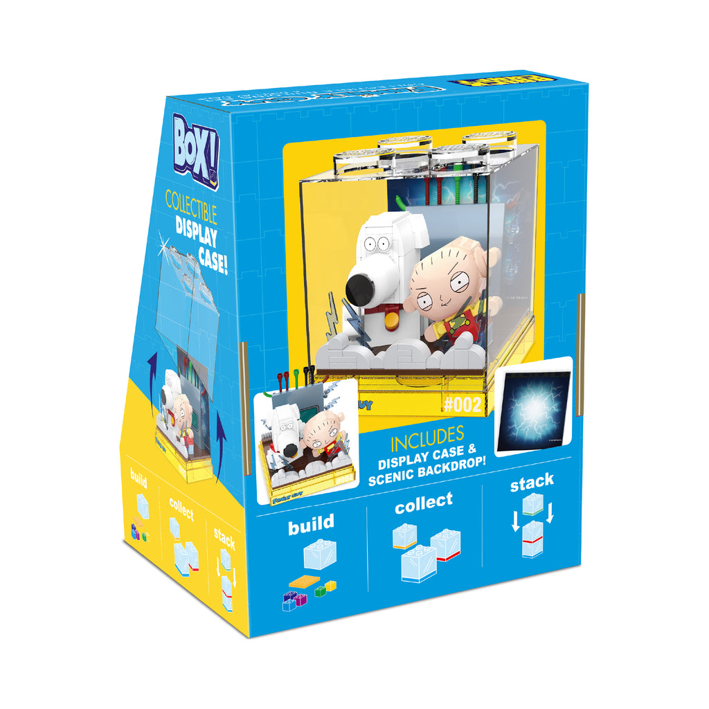 Brain Craft Kit Brickcraft x Family Guy Stewie and Brian Box! Collectors Kit - #002