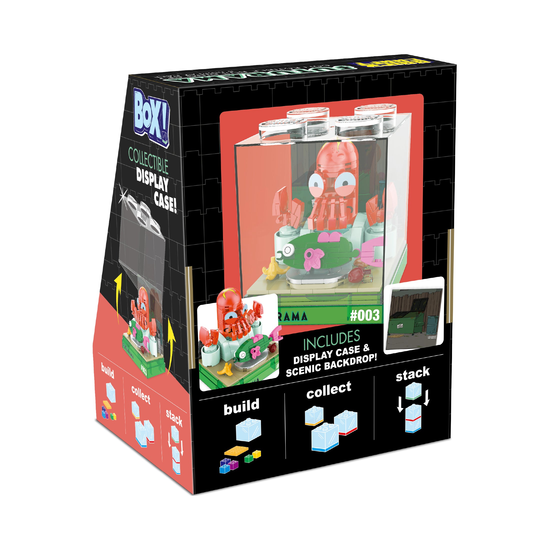 NST アニメロボット ワールドスタンプブック 8枚入り 複数セット当時物未開封 Brickcraft x Futurama Dr. Zoidberg Box! Collectors Kit – #003