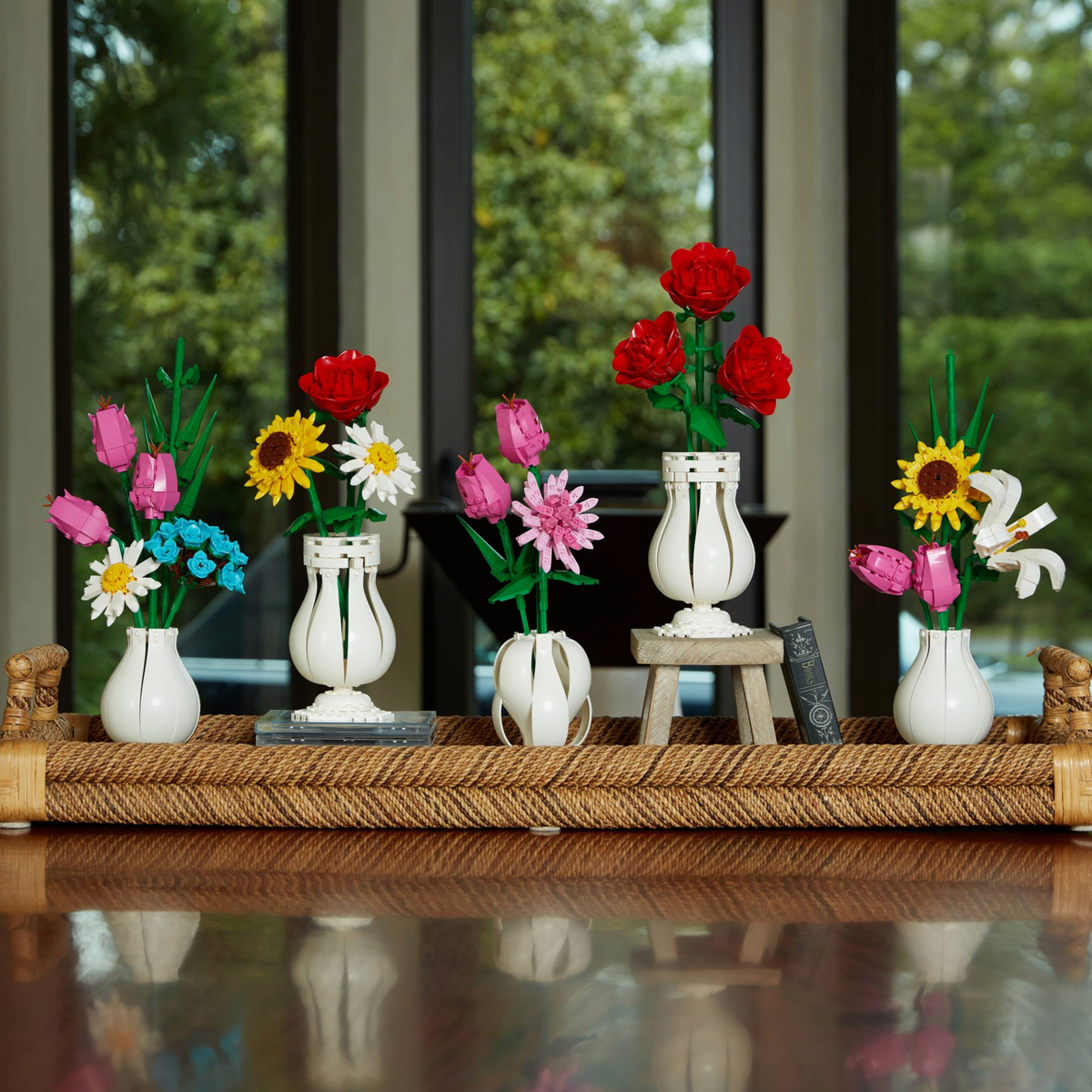 Bricktanicals 3-in-1 Vase Brick Building Set – 70-Piece Kit Bricktanicals 3-in-1 Vase Brick Building Set – 70-Piece Kit